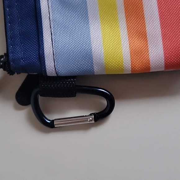 Thirty-one Clear Clip Pouch - Vista Stripe - Picture 3 of 8